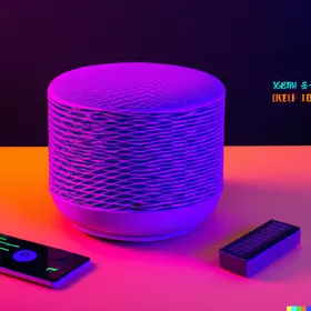 Smart Speaker of the future, by DALL-E