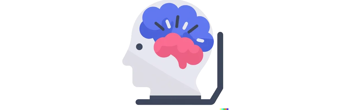 Brain Creates on Laptop