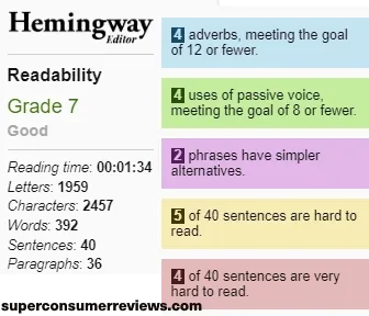 Hemingway Review Grade 7 Jan 15