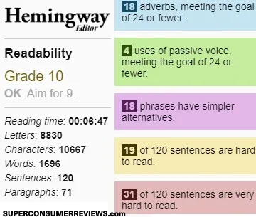 Hemingway Grade 8 Dec 31 2022