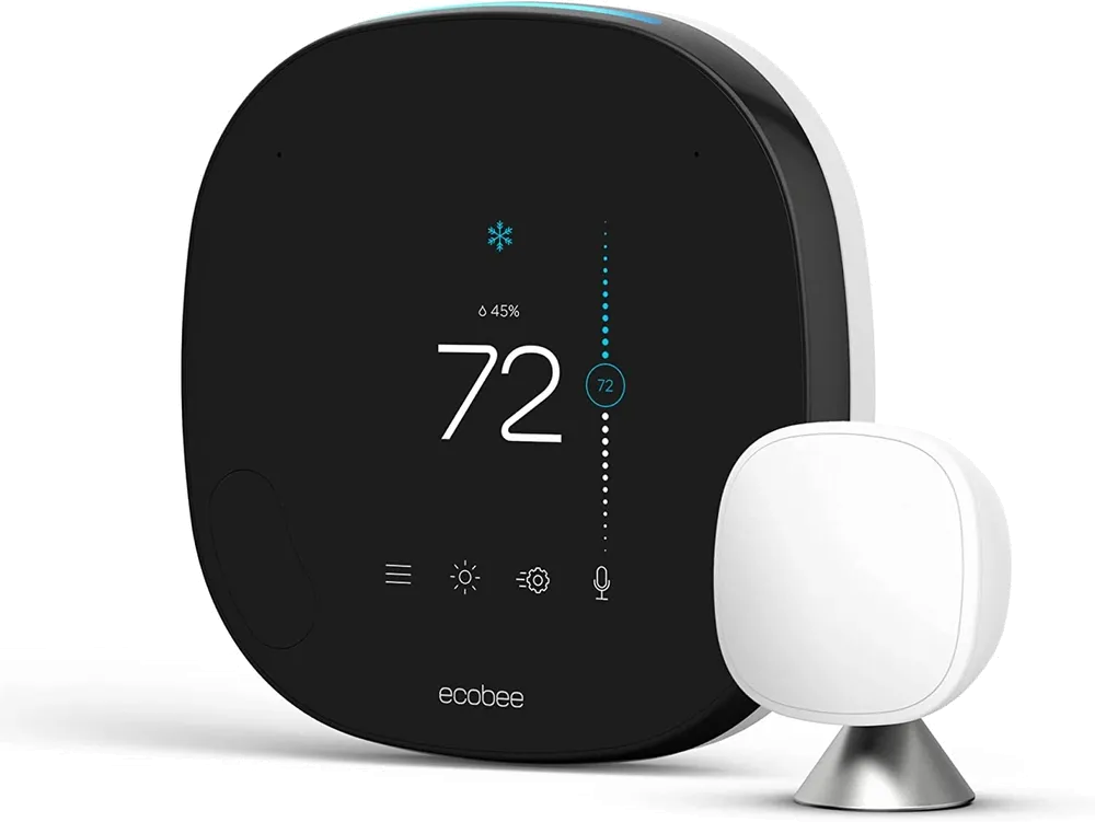 Best Ecobee Smart Thermostat Combo- Voice Command 1000 px