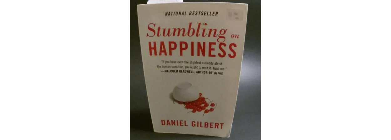 Cover banner Stumbling on Happiness Daniel Gilbert