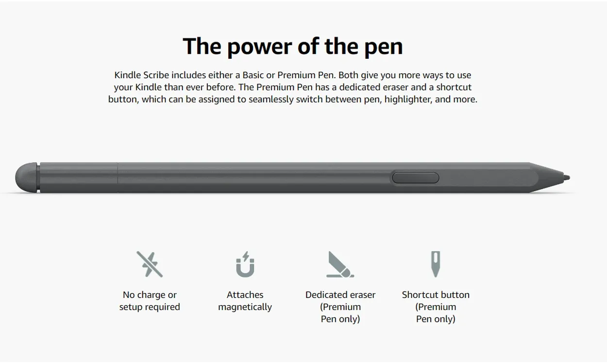 Kindle Scribe - Like Writing On Paper with a Pencil Oldschool