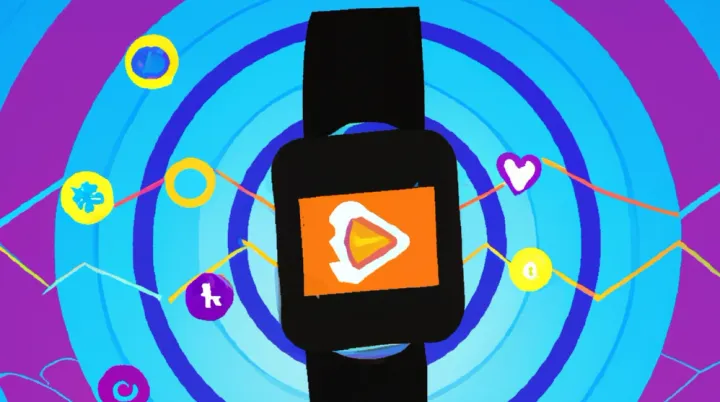 Fitness Tracker of the future by DALL-E